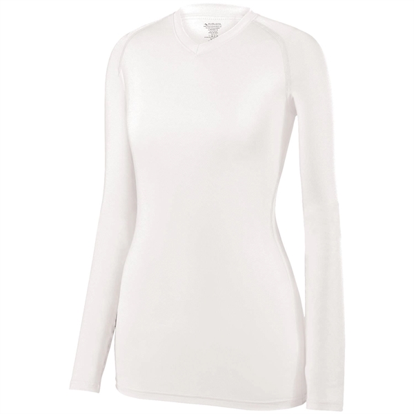 Polyester/Spandex knit ladies' Maven jersey with odor resistance and moisture wicking.... from ASI 37461 Augusta Sportswear