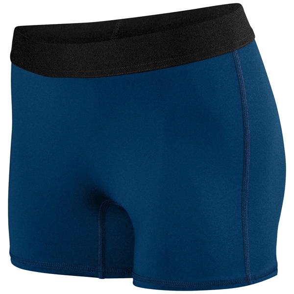 Ladies' Hyperform fitted short with a low rise, moisture wicking, and... from ASI 37461 Augusta Sportswear / Holloway Sportswear Inc