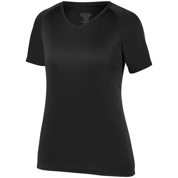 Girls Attain Wicking Shirt with moisture wicking and True Hue technology.... from ASI 37461 Augusta Sportswear