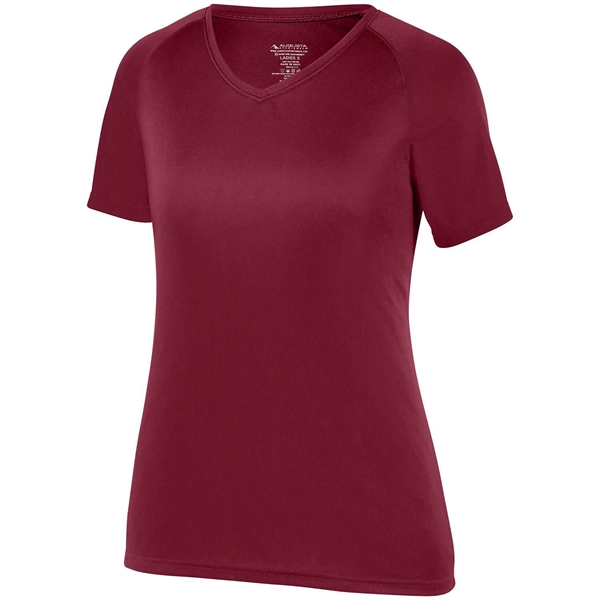 Girls Attain Wicking Shirt with moisture wicking and True Hue technology.... from ASI 37461 Augusta Sportswear