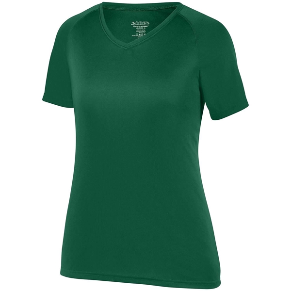 Girls Attain Wicking Shirt with moisture wicking and True Hue technology.... from ASI 37461 Augusta Sportswear