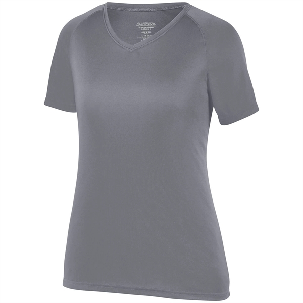 Girls Attain Wicking Shirt with moisture wicking and True Hue technology.... from ASI 37461 Augusta Sportswear