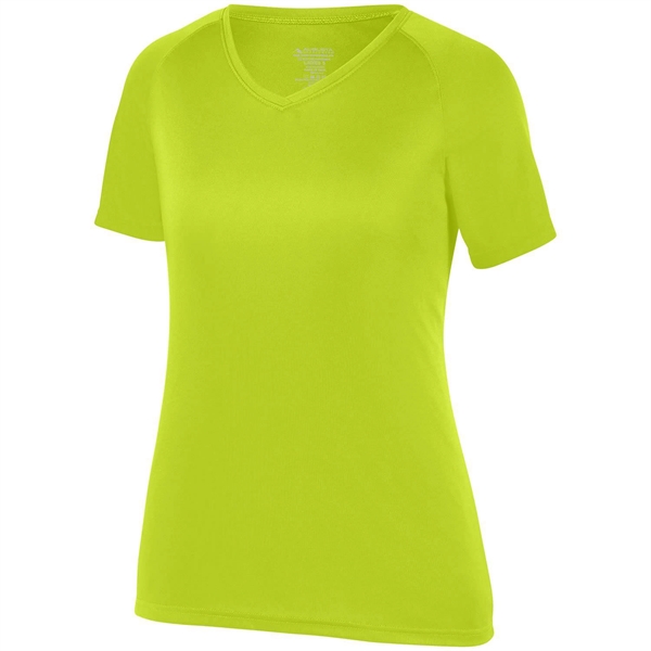 Girls Attain Wicking Shirt with moisture wicking and True Hue technology.... from ASI 37461 Augusta Sportswear