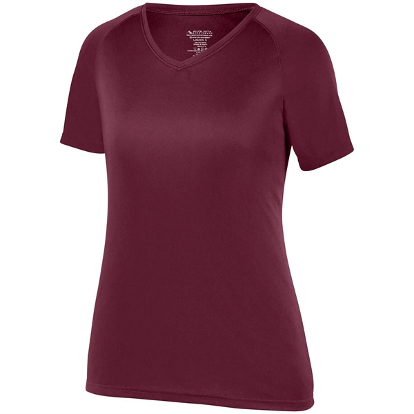 Girls Attain Wicking Shirt with moisture wicking and True Hue technology.... from ASI 37461 Augusta Sportswear