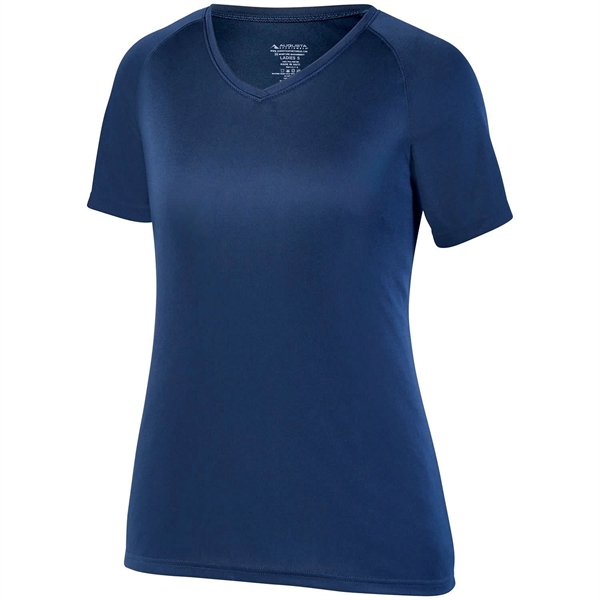 Girls Attain Wicking Shirt with moisture wicking and True Hue technology.... from ASI 37461 Augusta Sportswear
