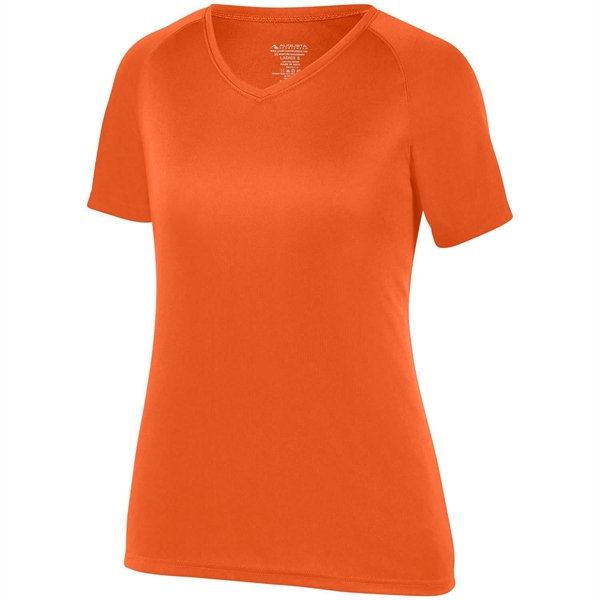 Girls Attain Wicking Shirt with moisture wicking and True Hue technology.... from ASI 37461 Augusta Sportswear