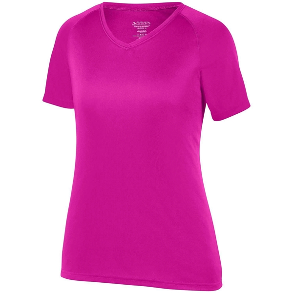 Girls Attain Wicking Shirt with moisture wicking and True Hue technology.... from ASI 37461 Augusta Sportswear
