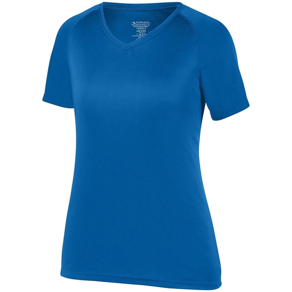 Girls Attain Wicking Shirt with moisture wicking and True Hue technology.... from ASI 37461 Augusta Sportswear