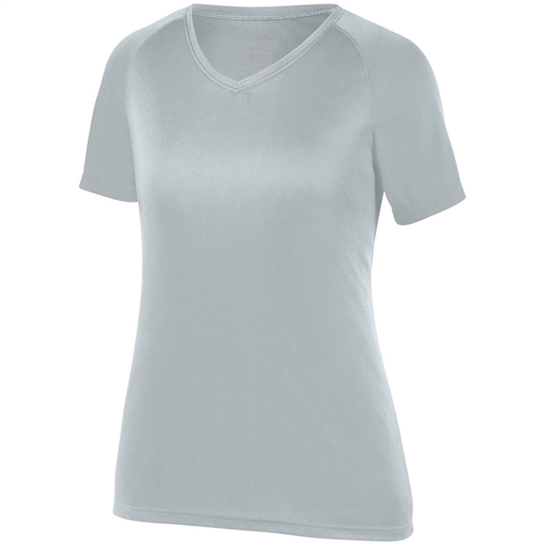 Girls Attain Wicking Shirt with moisture wicking and True Hue technology.... from ASI 37461 Augusta Sportswear