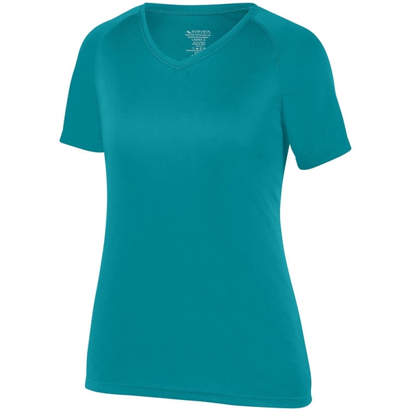 Girls Attain Wicking Shirt with moisture wicking and True Hue technology.... from ASI 37461 Augusta Sportswear