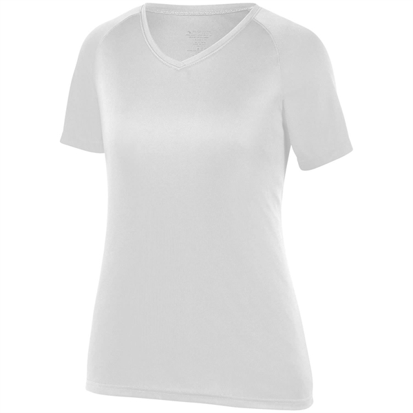 Girls Attain Wicking Shirt with moisture wicking and True Hue technology.... from ASI 37461 Augusta Sportswear