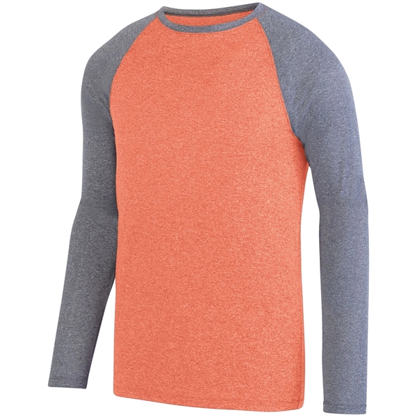 Kinergy long sleeve raglan tee made of polyester wicking knit with... from ASI 37461 Augusta Sportswear