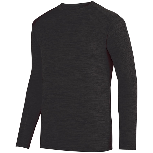 This Shadow Tonal Heather Long Sleeve Tee is made from one... from ASI 37461 Augusta Sportswear