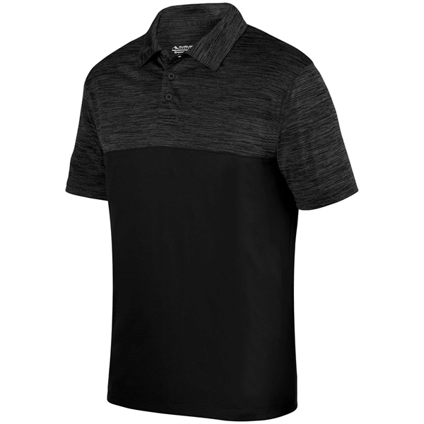 100% polyester sport shirt with moisture wicking, a heathered top body,... from ASI 37461 Augusta Sportswear