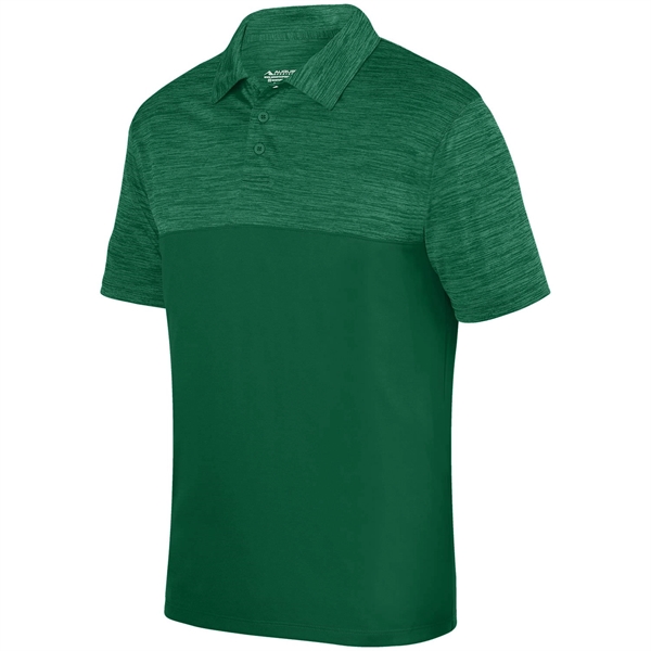 100% polyester sport shirt with moisture wicking, a heathered top body,... from ASI 37461 Augusta Sportswear