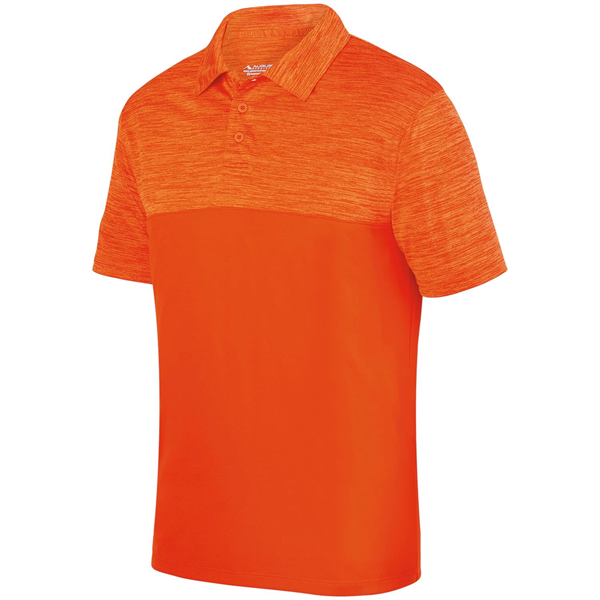 100% polyester sport shirt with moisture wicking, a heathered top body,... from ASI 37461 Augusta Sportswear