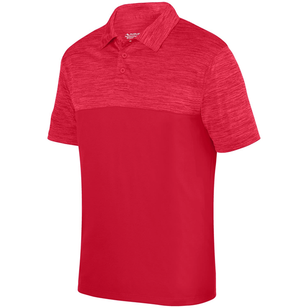 100% polyester sport shirt with moisture wicking, a heathered top body,... from ASI 37461 Augusta Sportswear