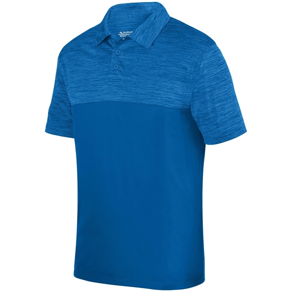 100% polyester sport shirt with moisture wicking, a heathered top body,... from ASI 37461 Augusta Sportswear