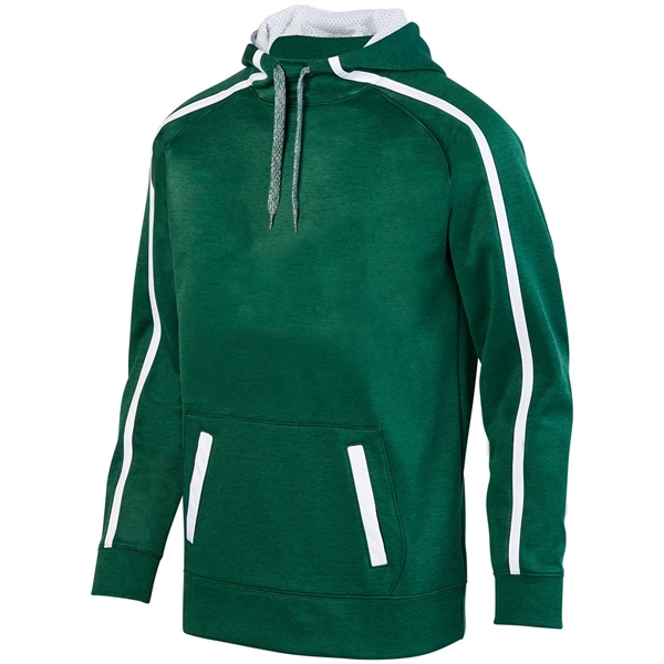 Youth stoked tonal heather hoody with moisture wicking and contrasting details.... from ASI 37461 Augusta Sportswear