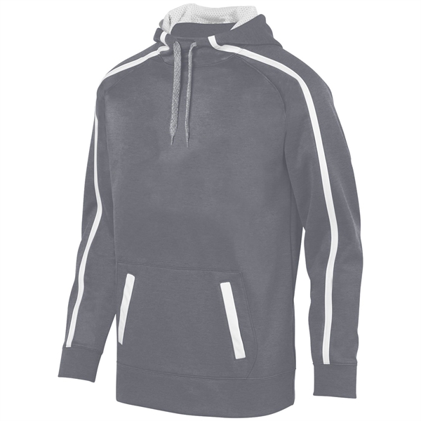 Youth stoked tonal heather hoody with moisture wicking and contrasting details.... from ASI 37461 Augusta Sportswear