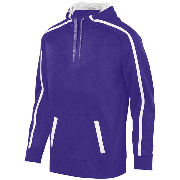 Youth stoked tonal heather hoody with moisture wicking and contrasting details.... from ASI 37461 Augusta Sportswear