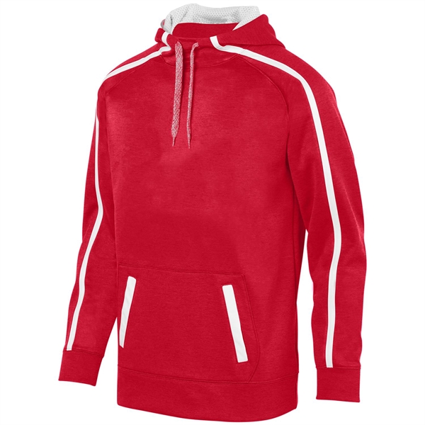 Youth stoked tonal heather hoody with moisture wicking and contrasting details.... from ASI 37461 Augusta Sportswear