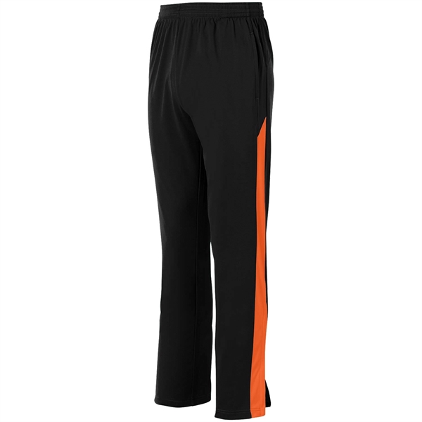 Youth Medalist pant 2.0 made of heavyweight 100% polyester with contrast... from ASI 37461 Augusta Sportswear