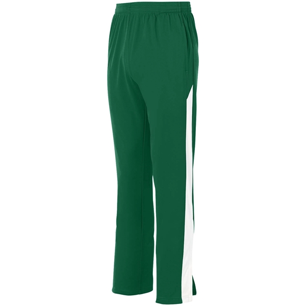 Youth Medalist pant 2.0 made of heavyweight 100% polyester with contrast... from ASI 37461 Augusta Sportswear