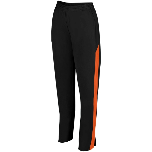 Ladies' Medalist pant 2.0 made of heavyweight 100% polyester with contrast... from ASI 37461 Augusta Sportswear
