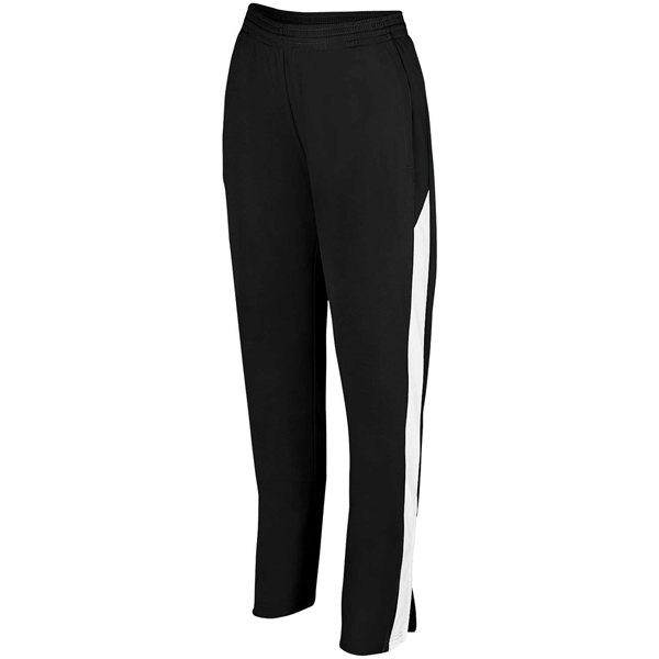 Ladies' Medalist pant 2.0 made of heavyweight 100% polyester with contrast... from ASI 37461 Augusta Sportswear