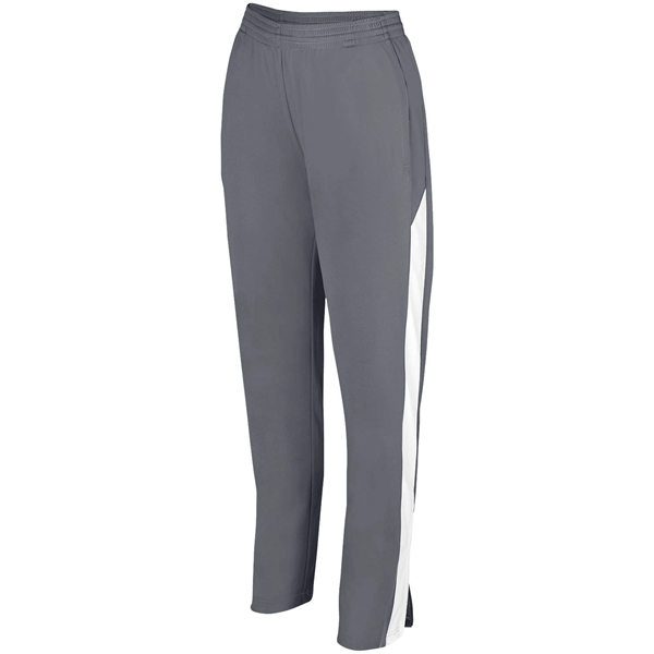 Ladies' Medalist pant 2.0 made of heavyweight 100% polyester with contrast... from ASI 37461 Augusta Sportswear