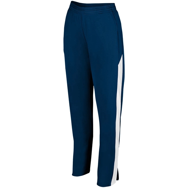 Ladies' Medalist pant 2.0 made of heavyweight 100% polyester with contrast... from ASI 37461 Augusta Sportswear
