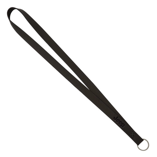 20 3/8" x 3/4" Roper leather lanyard strap with 11 Irish... from ASI 88060 Snugz/USA Inc / SnugZ USA®