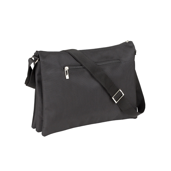This messenger bag features a zippered main compartment which includes a... from ASI 34800 Alstar Creations / Alstar Line