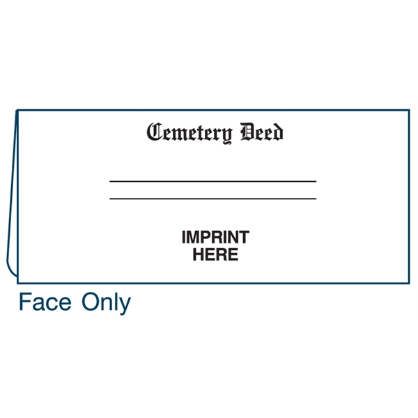 Wallet style folder 10 1/4" X 4 1/2"... from ASI 32050 Admore / Admore®