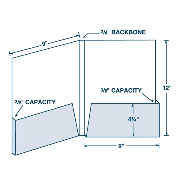 Box Pocket Presentation Folder.... from ASI 32050 Admore / Admore®