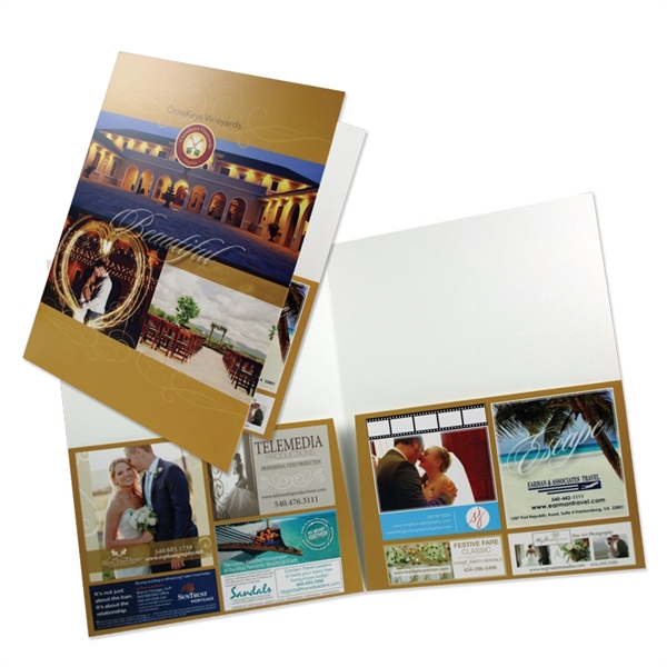 Presentation Folder with Tall Pockets measures 9" x 12" with two... from ASI 32050 Admore / Admore®