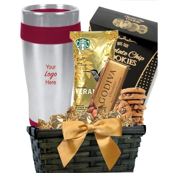 Coffee and Tumbler Gift Basket... from ASI 89971 Stuff A Mug