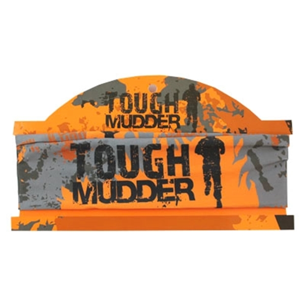 Athletic headband made of stretchy polyester material with a double-sided, full... from ASI 45657 Pop! Promos