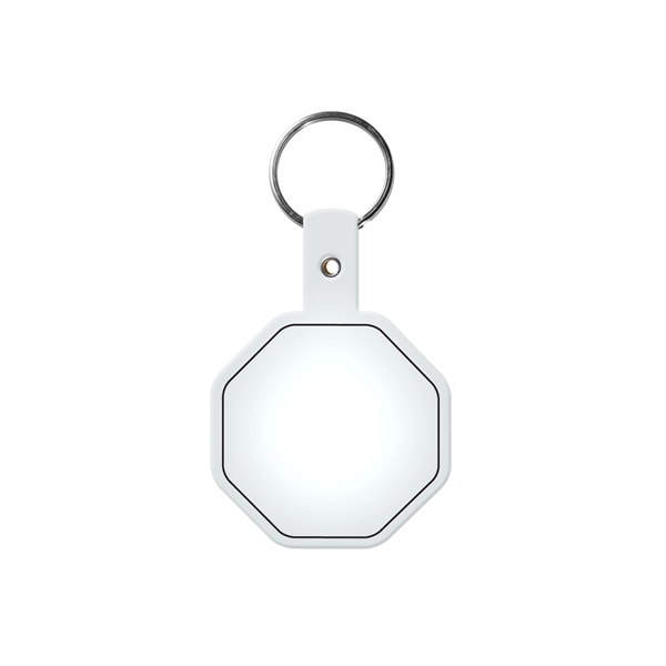 Flexible stop sign shape key tag made in the USA with... from ASI 52840 Evans Manufacturing