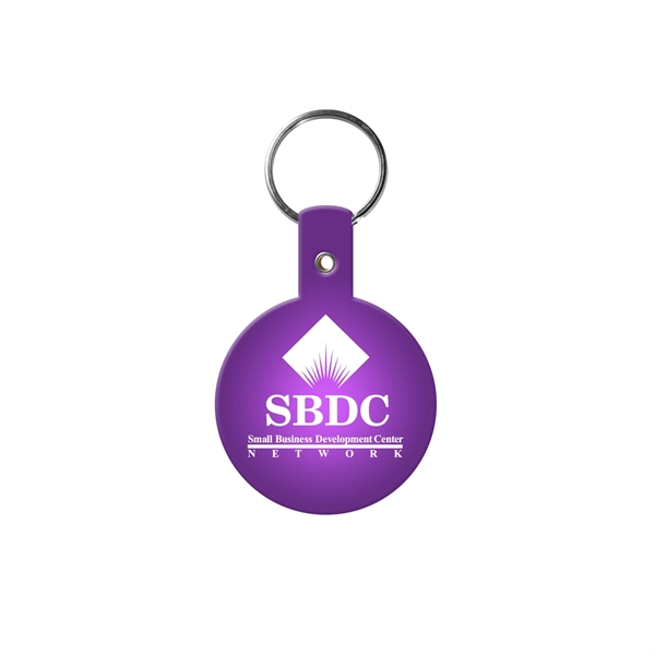 Flexible round key tag made in the USA with a 1"... from ASI 52840 Evans Manufacturing