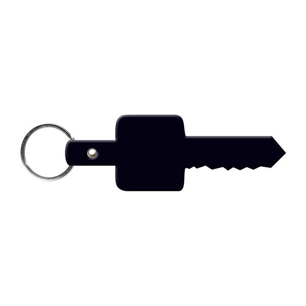Flexible key-shaped key tag fob made in the USA with a... from ASI 52840 Evans Manufacturing
