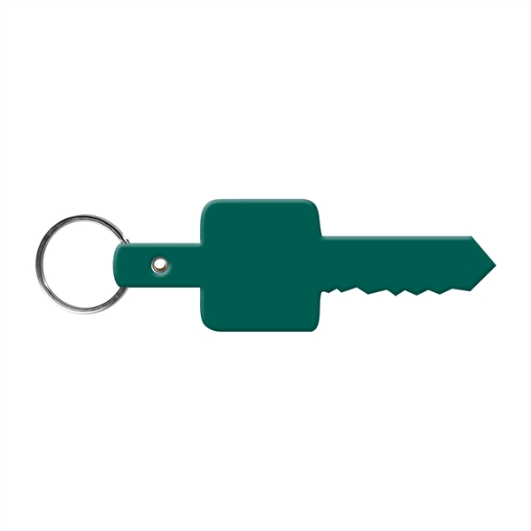Flexible key-shaped key tag fob made in the USA with a... from ASI 52840 Evans Manufacturing