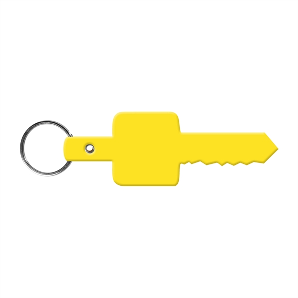 Flexible key-shaped key tag fob made in the USA with a... from ASI 52840 Evans Manufacturing