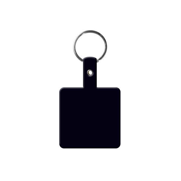 Flexible square shaped key tag made in the USA with a... from ASI 52840 Evans Manufacturing