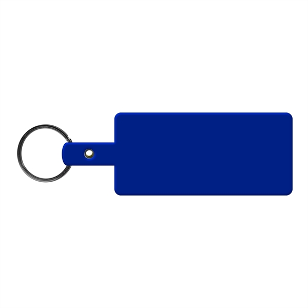 Flexible rectangle shaped key tag made in the USA with a... from ASI 52840 Evans Manufacturing