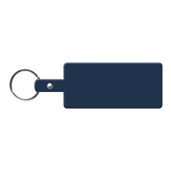 Flexible rectangle shaped key tag made in the USA with a... from ASI 52840 Evans Manufacturing