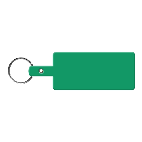 Flexible rectangle shaped key tag made in the USA with a... from ASI 52840 Evans Manufacturing