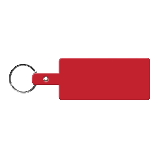 Flexible rectangle shaped key tag made in the USA with a... from ASI 52840 Evans Manufacturing