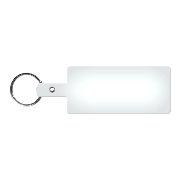 Flexible rectangle shaped key tag made in the USA with a... from ASI 52840 Evans Manufacturing